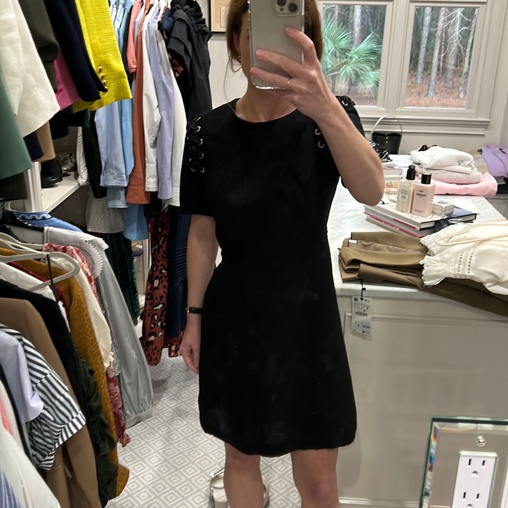 Sandro black dress